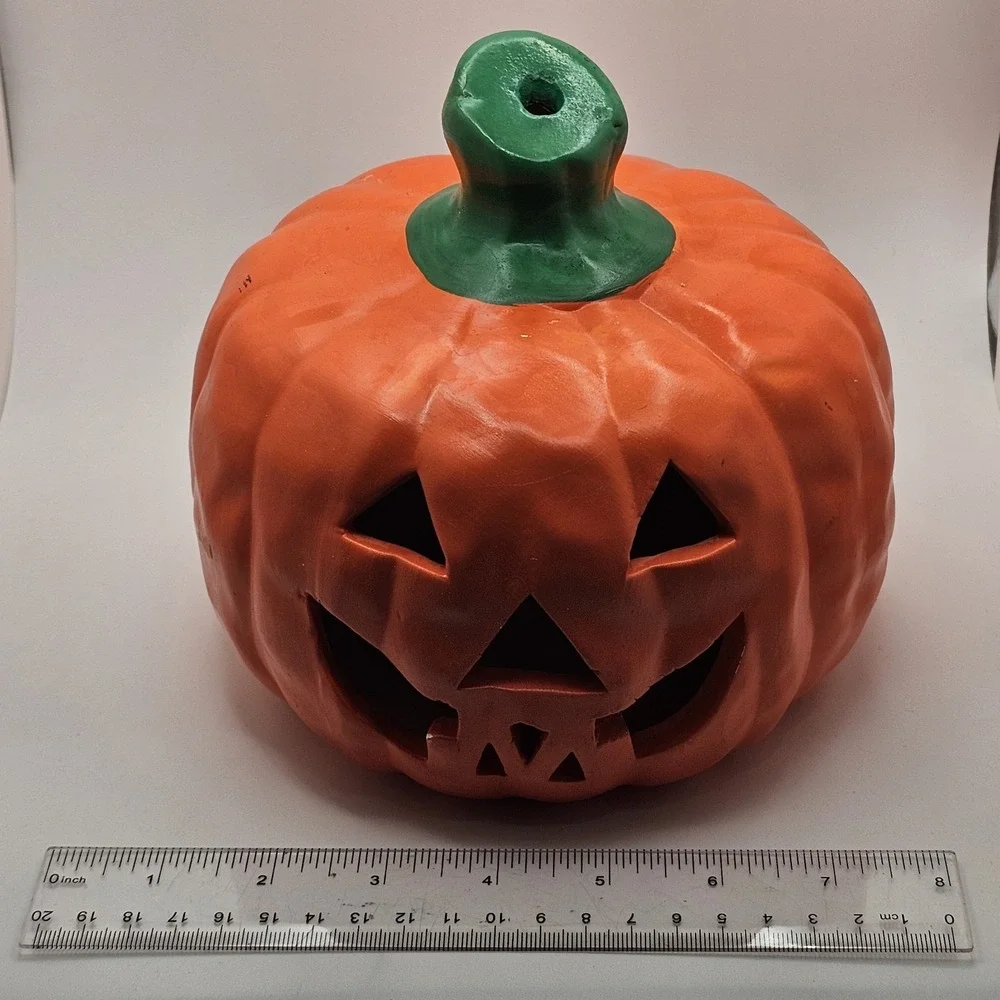 Vintage Jack-O-Lantern Ceramic Collectible Halloween Pumpkin Decor